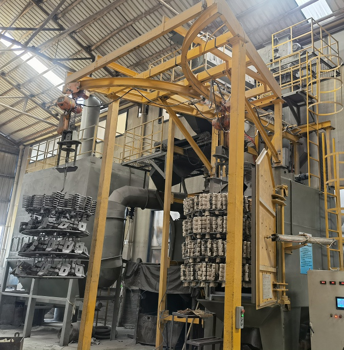 清砂，拋丸設備3